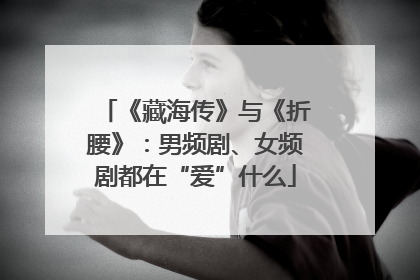 《藏海传》与《折腰》：男频剧、女频剧都在“爱”什么
