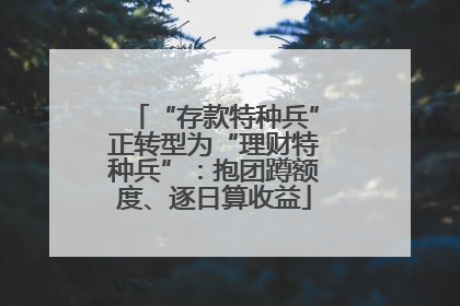 “存款特种兵”正转型为“理财特种兵”：抱团蹲额度、逐日算收益