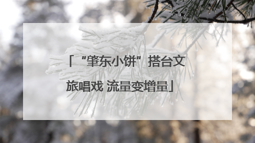 “肇东小饼”搭台文旅唱戏 流量变增量