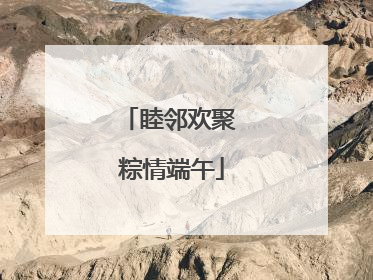 睦邻欢聚 粽情端午