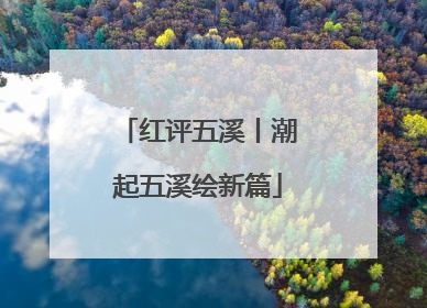 红评五溪丨潮起五溪绘新篇