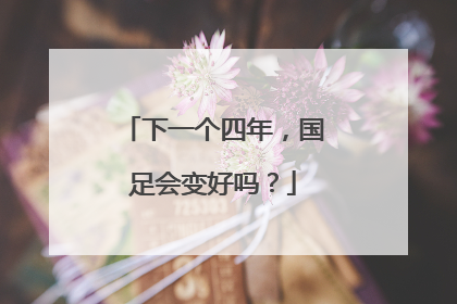 下一个四年，国足会变好吗？
