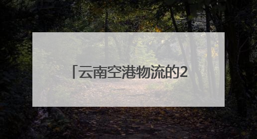 云南空港物流的27万吨全球竞速