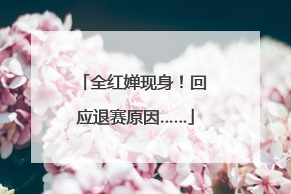全红婵现身！回应退赛原因……