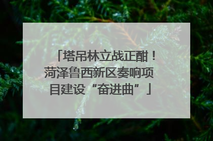 塔吊林立战正酣！菏泽鲁西新区奏响项目建设“奋进曲”