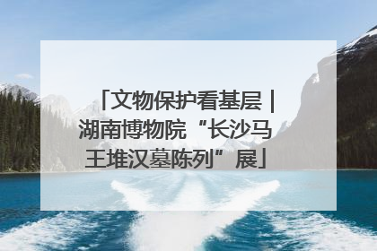 文物保护看基层｜湖南博物院“长沙马王堆汉墓陈列”展