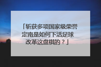 斩获多项国家级荣誉 定南是如何下活足球改革这盘棋的？