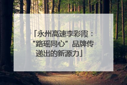 永州高速李彩霞：“路瑶同心”品牌传递出的新源力