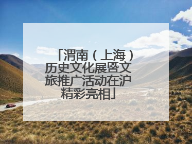 渭南（上海）历史文化展暨文旅推广活动在沪精彩亮相