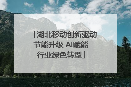 湖北移动创新驱动节能升级 AI赋能行业绿色转型