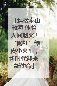 连接泰山渤海 体验人间烟火！“网红”绿皮小火车，新时代迎来新使命