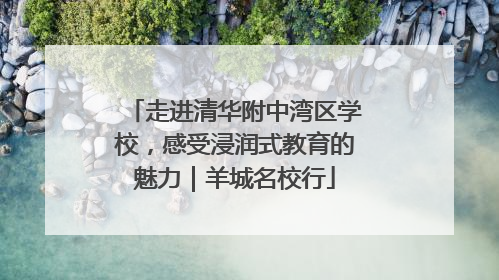 走进清华附中湾区学校，感受浸润式教育的魅力｜羊城名校行