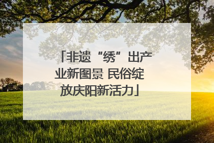 非遗“绣”出产业新图景 民俗绽放庆阳新活力